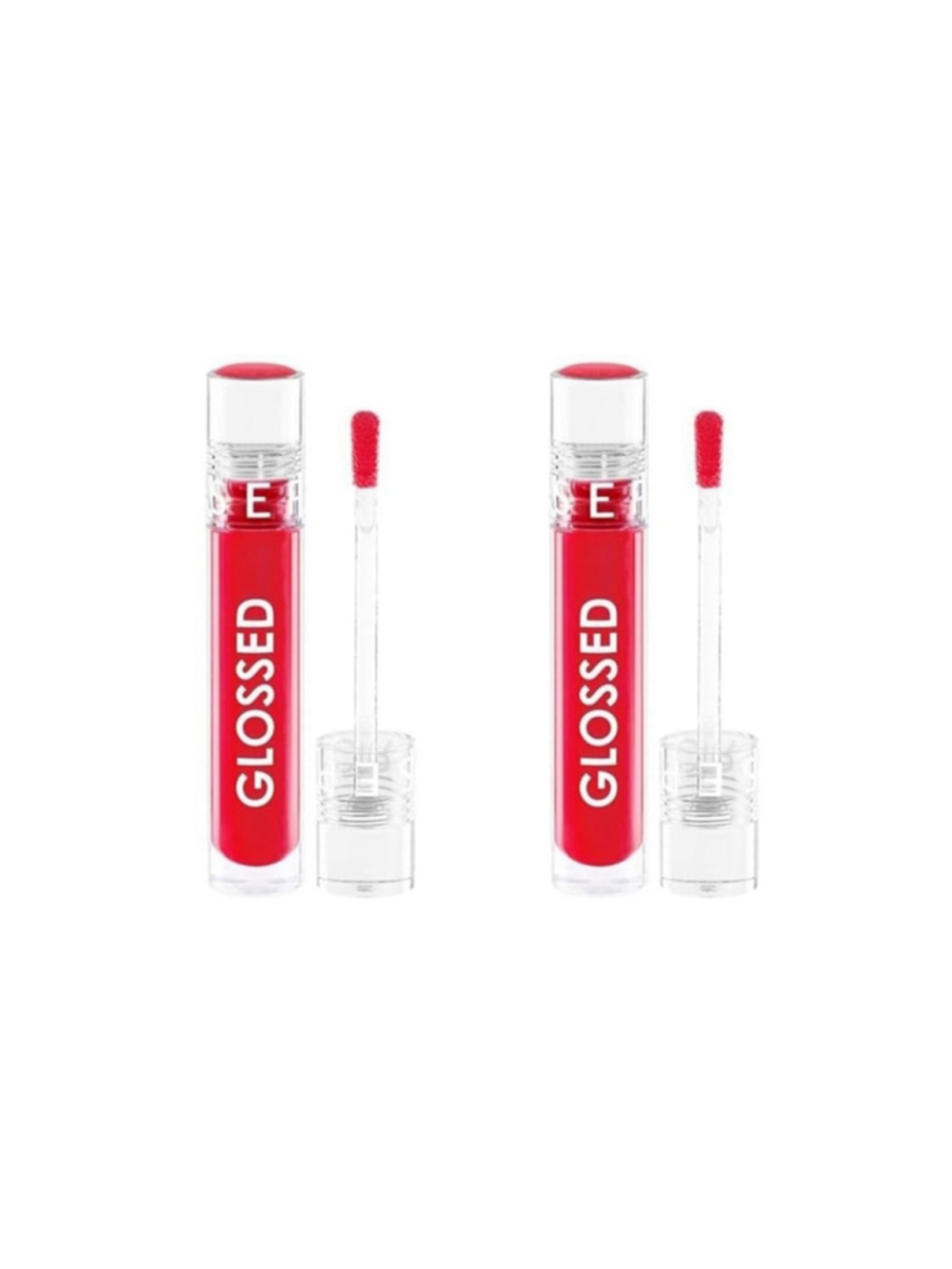 2 New Red Gloss Sephora Glossed Lip Gloss, Red Stiletto
